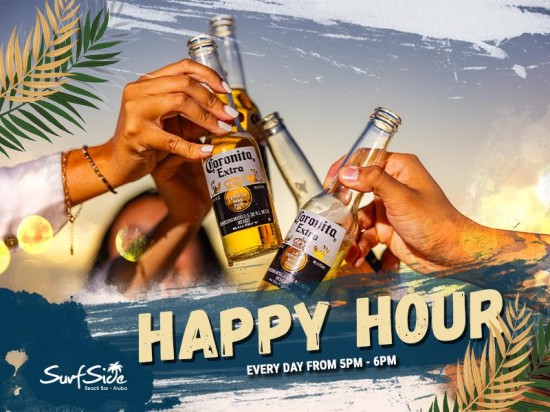 Happy Hour (5pm - 6pm)