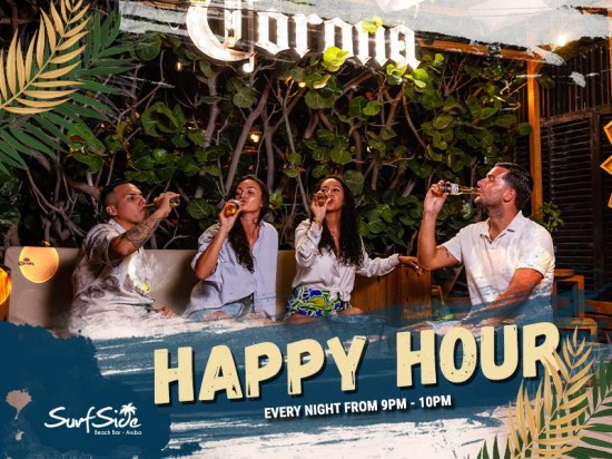 Happy Hour (9pm - 10pm)